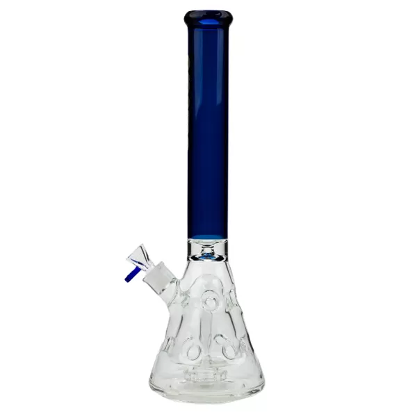 18" Showerhead To Swiss Perc Glass Bong