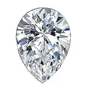 4.56 Carat Pear Lab Grown Diamond