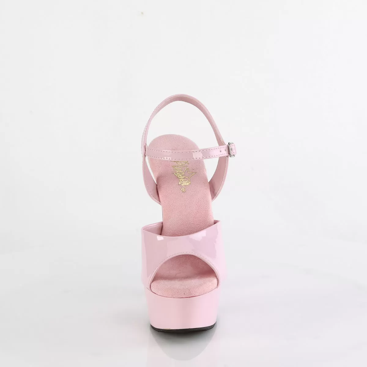 6 Inch Heel DELIGHT-609 Baby Pink Patent