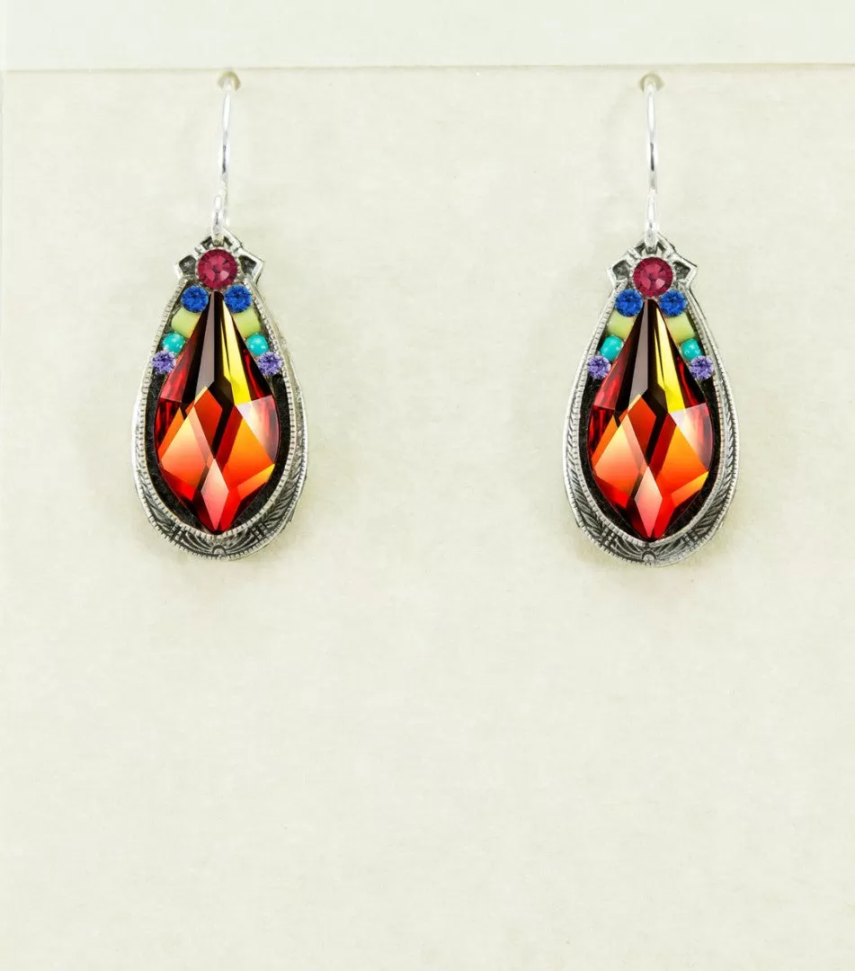 7858 Firefly Crystal Earrings