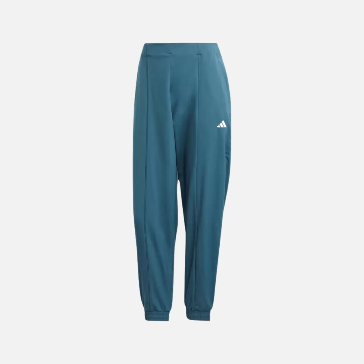 Adidas Aeroready Train Essential Minimal Woven Branding Women's Pant -Arctic Night/White