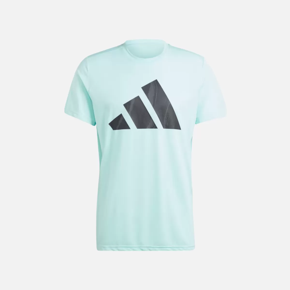 Adidas Brand Love Men's Running T-shirt -Semi Flash Aqua