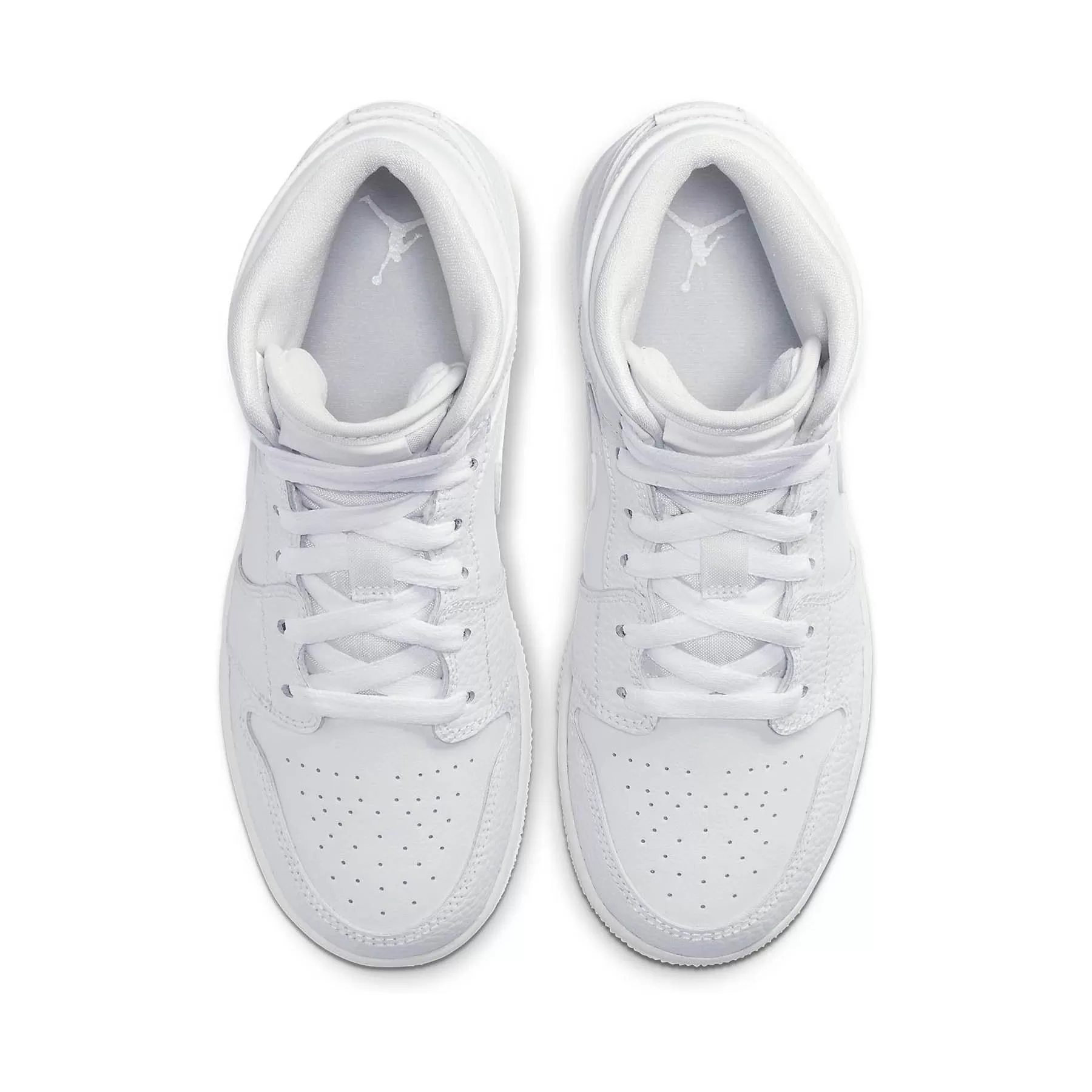 Air Jordan 1 Mid GS 'Triple White'