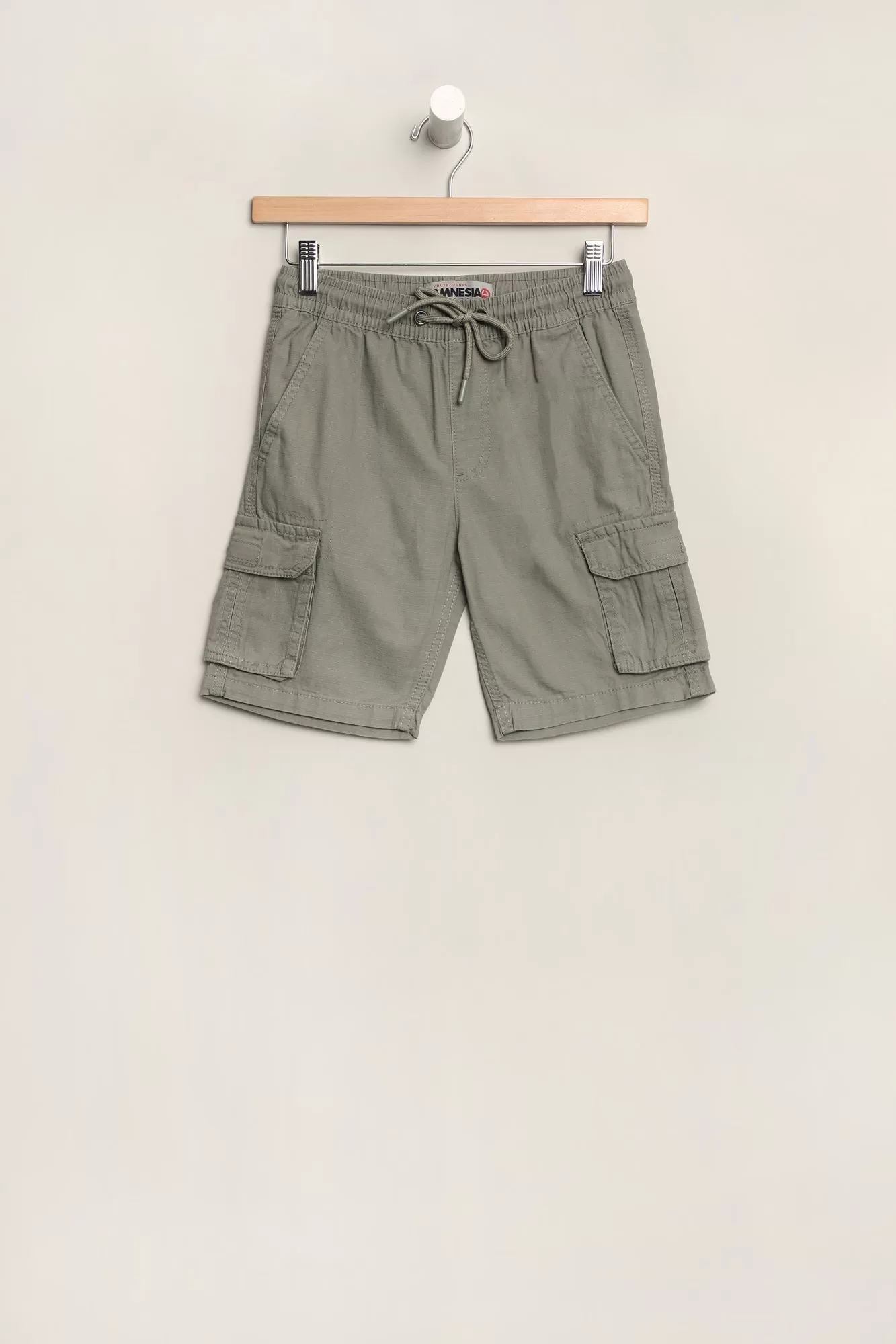 Amnesia Youth Cotton Ripstop Cargo Shorts