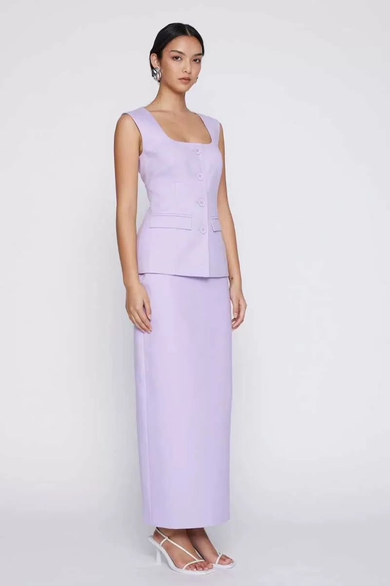 ANTONELLA TOP-LILAC