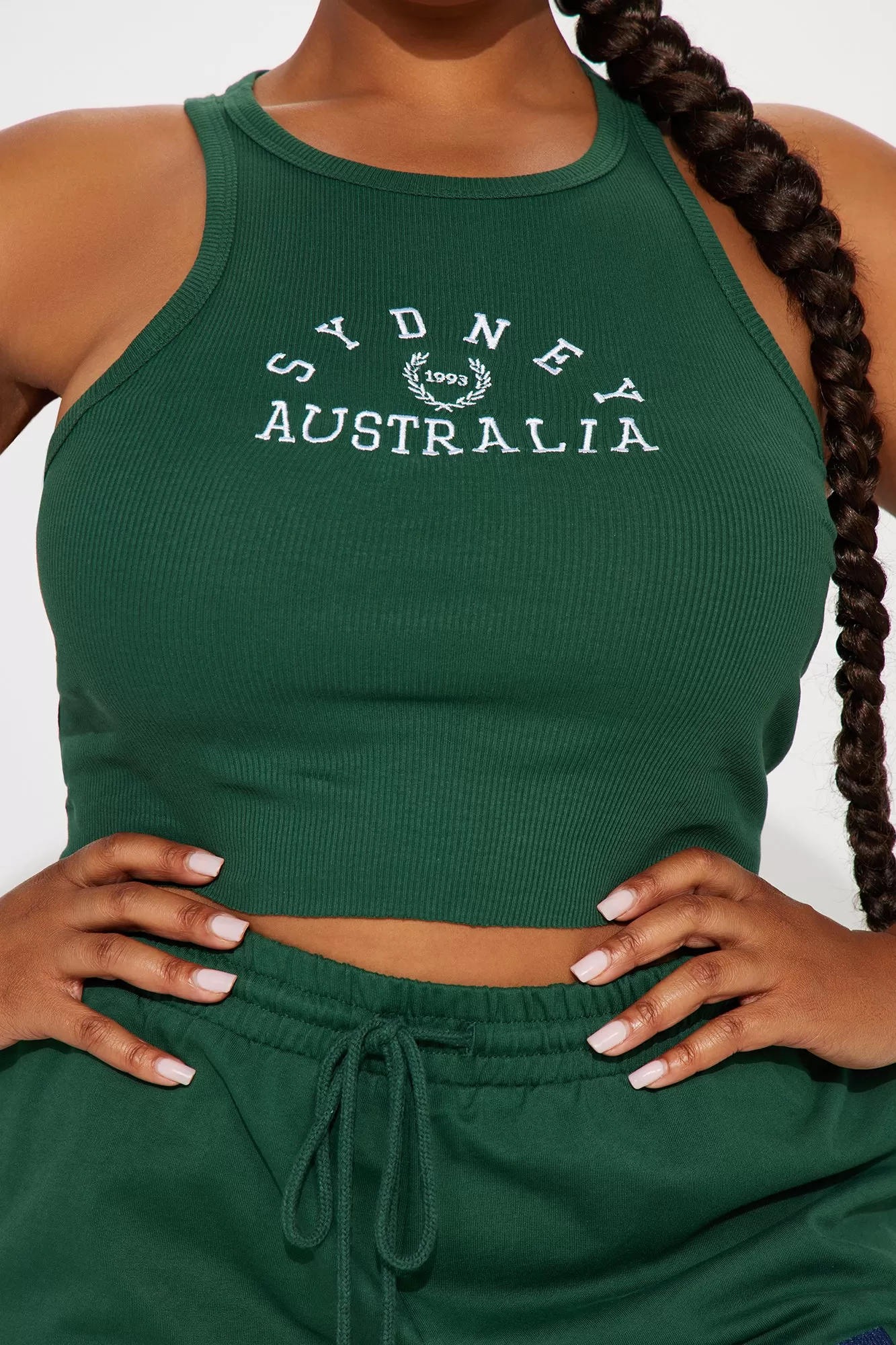 Aussie Girl Short Set - Hunter