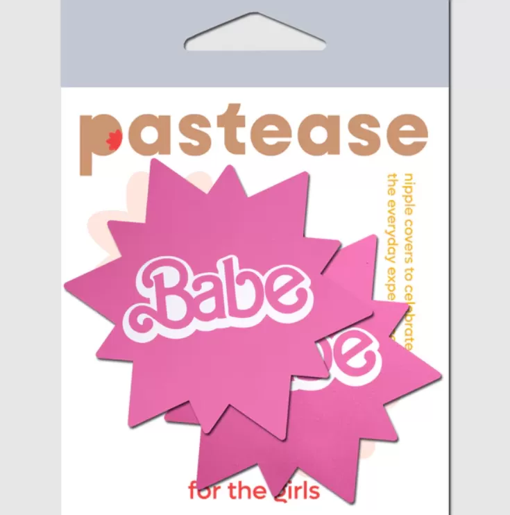 'Babe' Doll Pink Sunburst Pasties