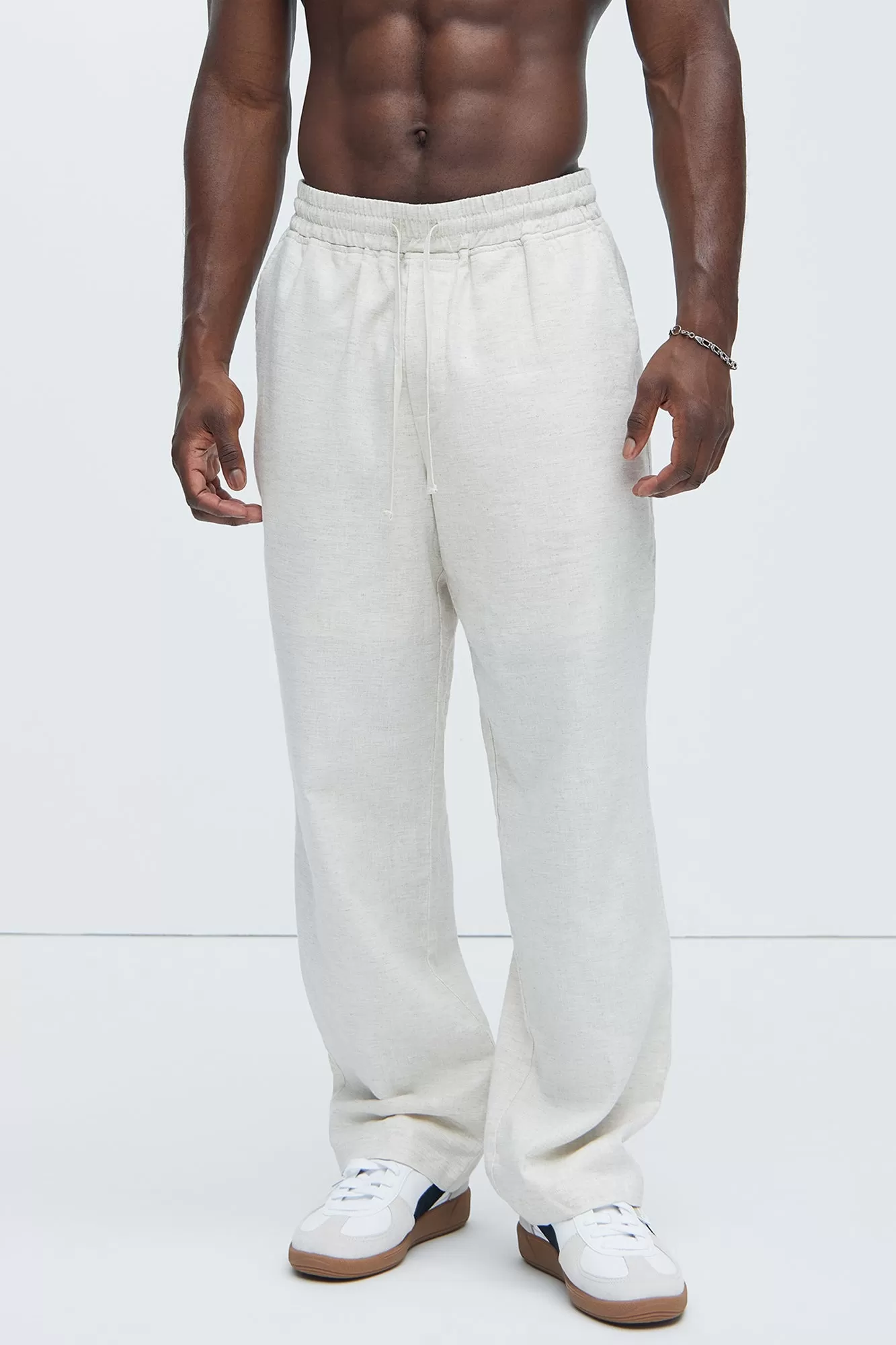 Bahamas Linen Pants - Oatmeal