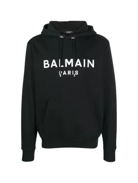 BALMAIN PRINTED HOODIE