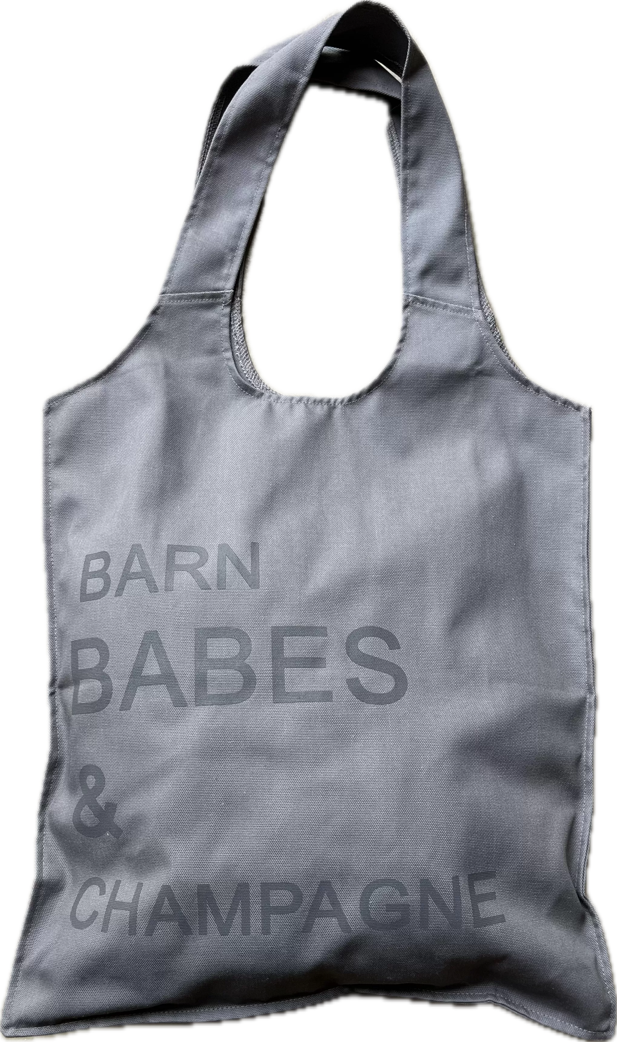 BARN BABE & CHAMPAGNE TOTE