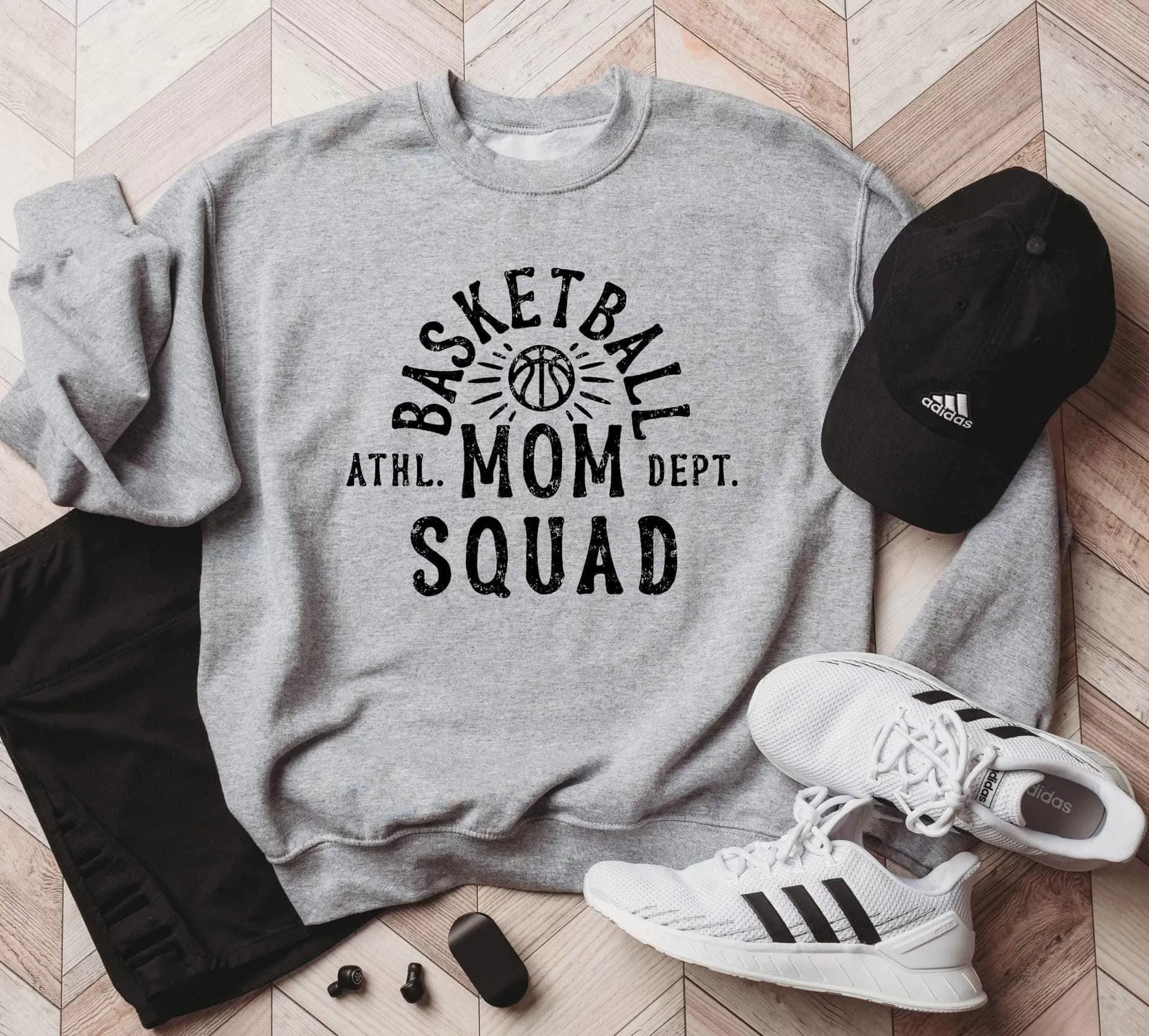 Basketball Mom Squad Sweatshirt