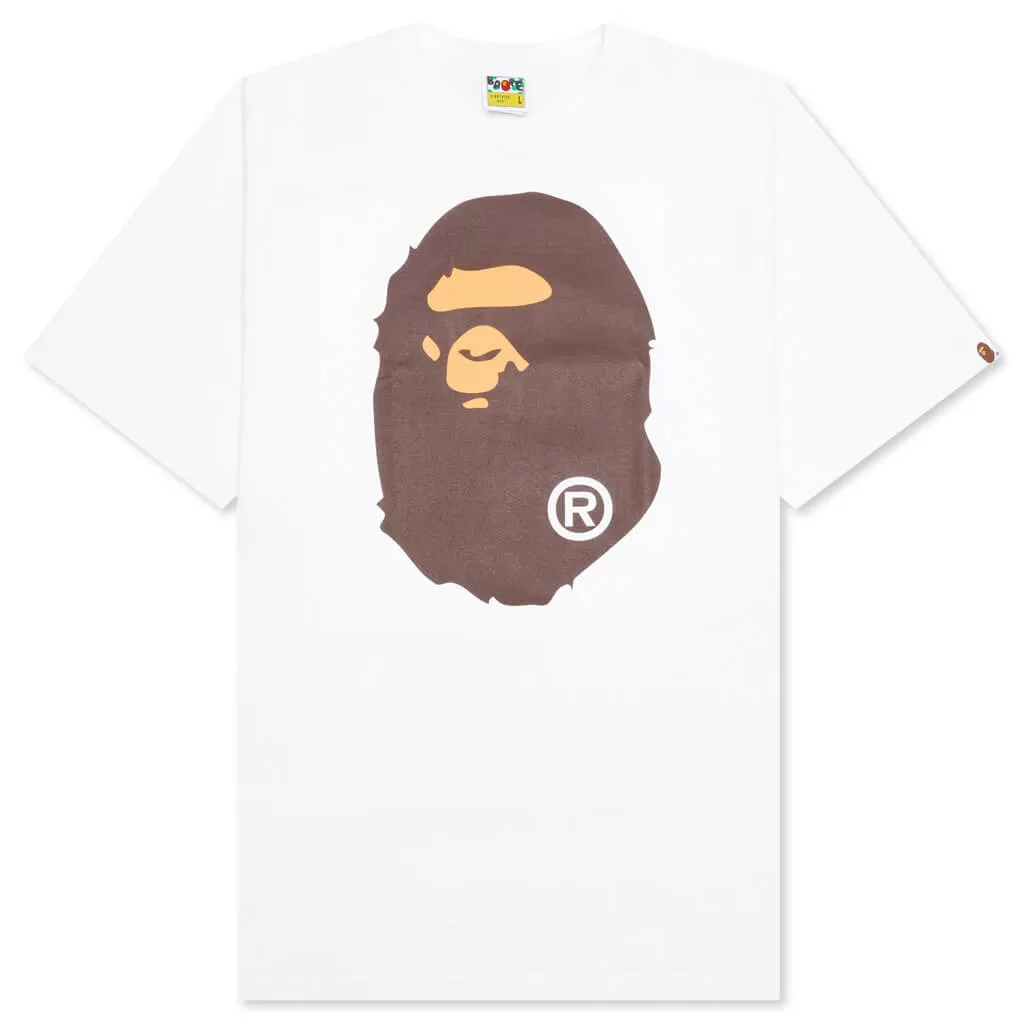 Big Ape Head Tee - White