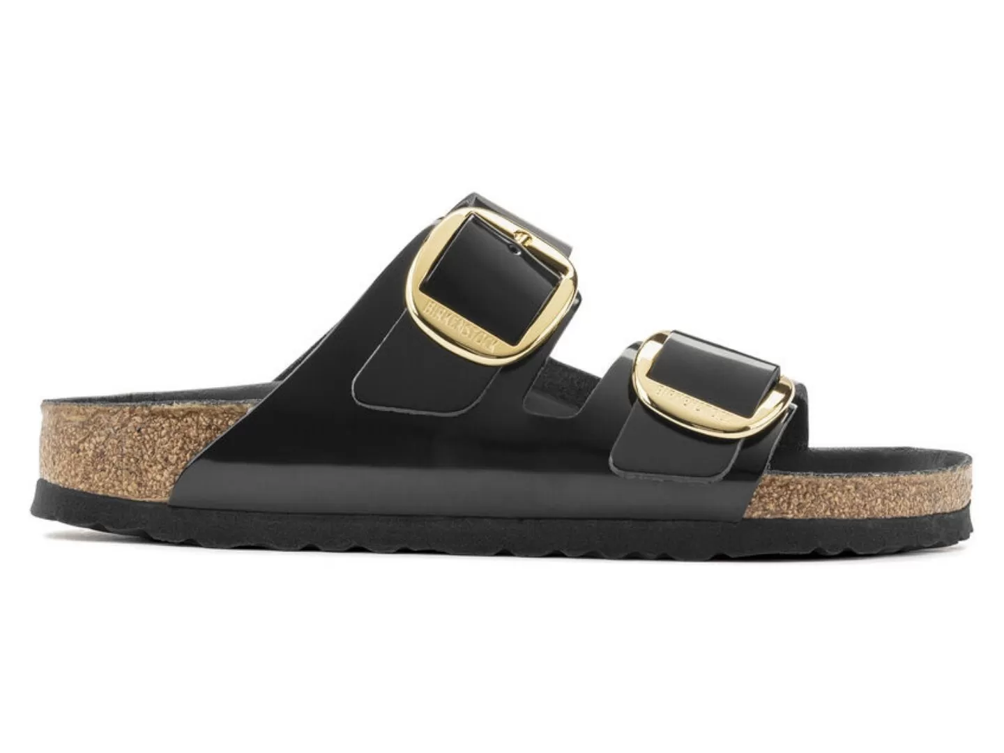 Birkenstock: Arizona Big Buckle in High Shine Black