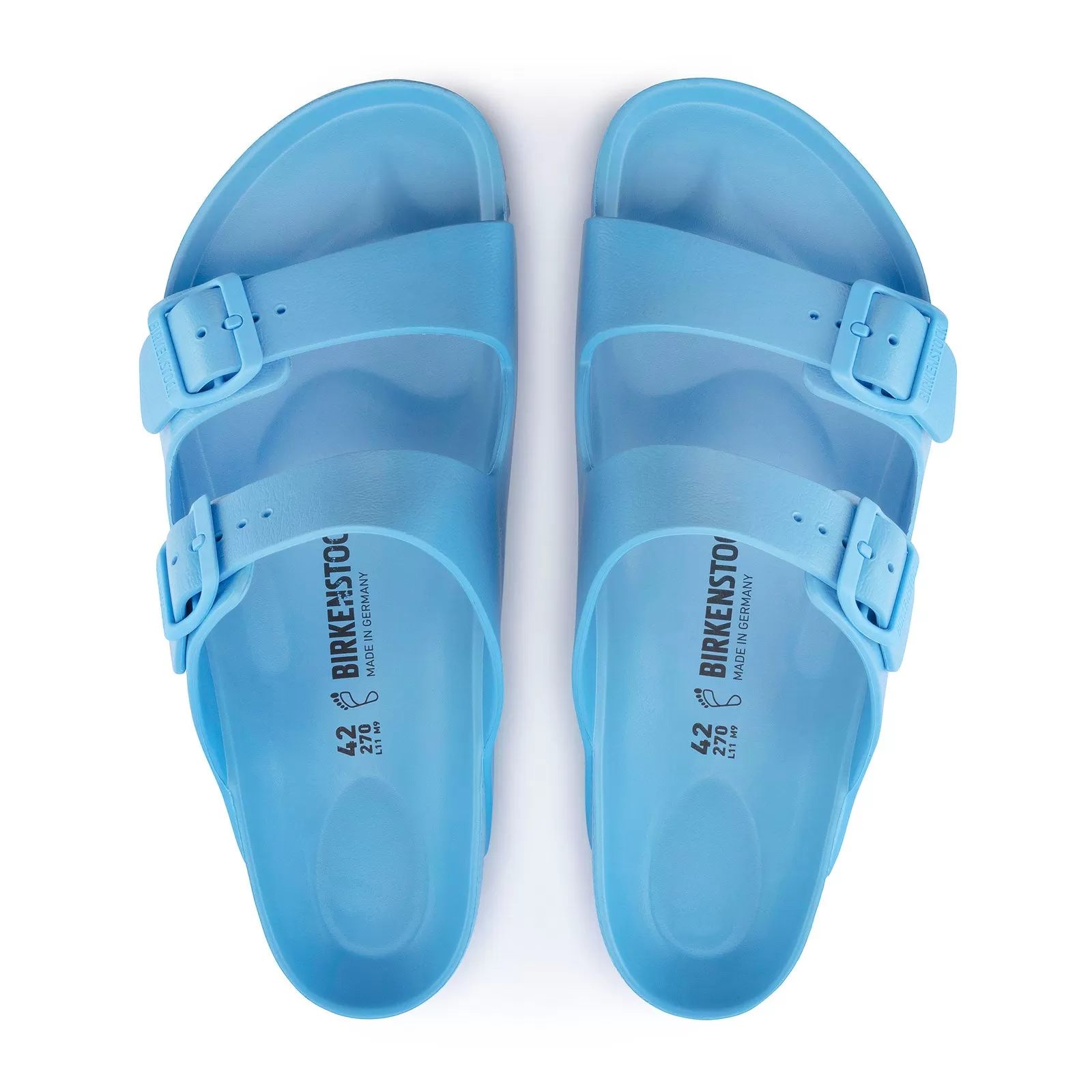 Birkenstock Arizona EVA Narrow Slide Sandal (Women) - Sky Blue