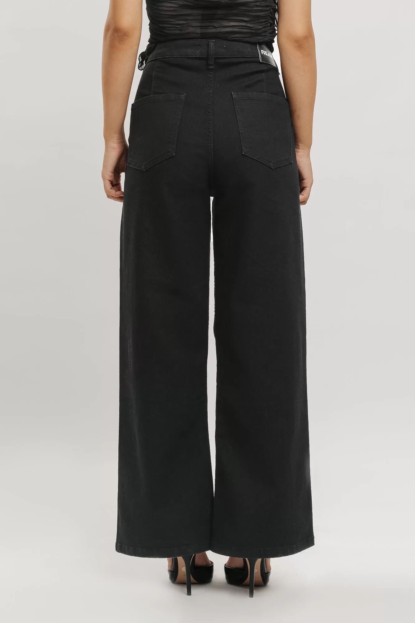 Black Wide Leg Jeans