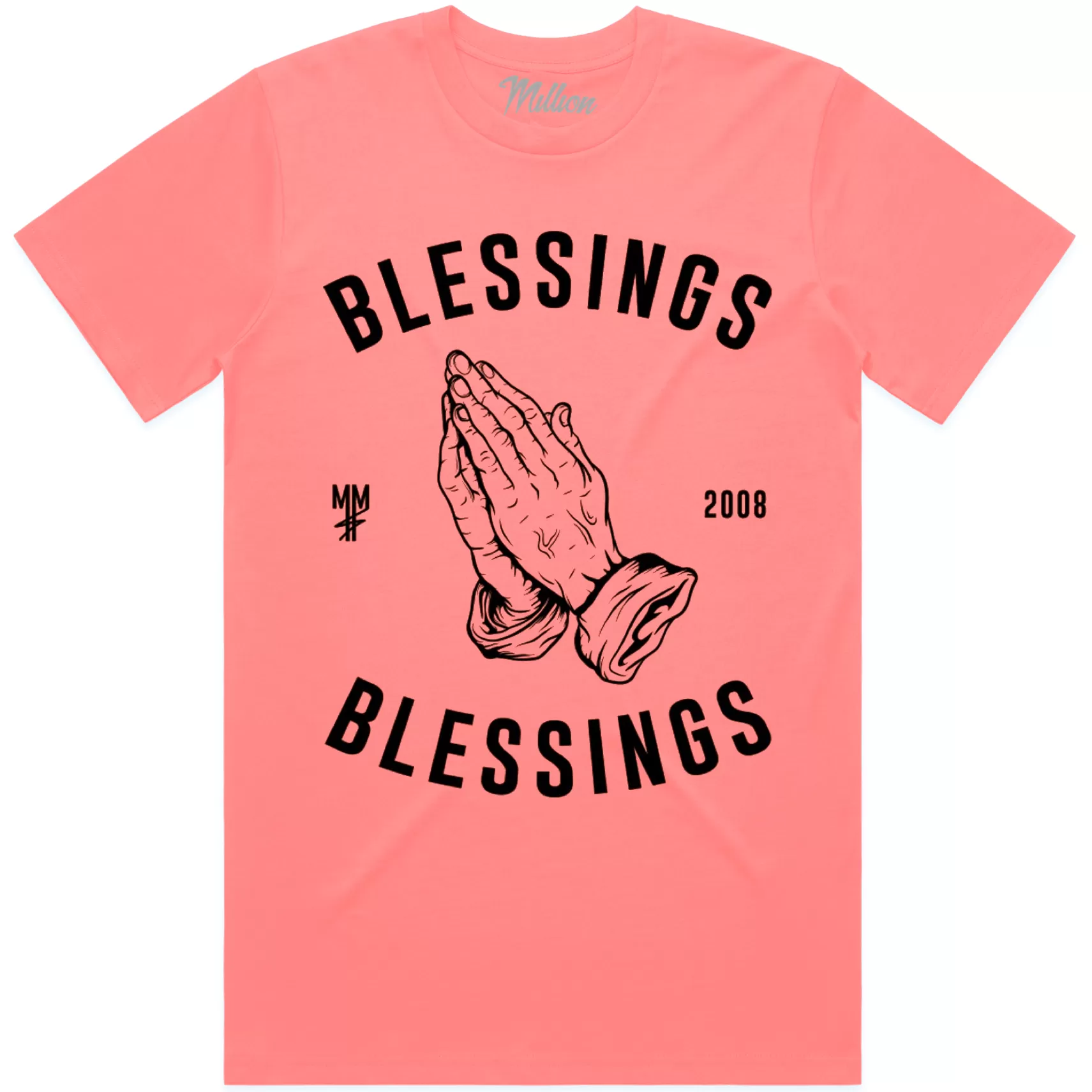 BLESSINGS : Coral Sneaker Tees Shirt