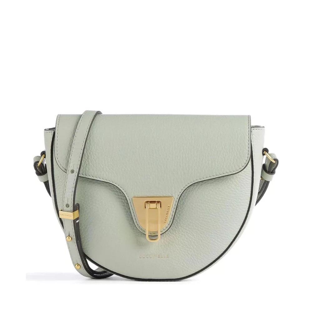 Borsa Donna a Tracolla COCCINELLE in Pelle linea Beat Soft Mini colore Celadon Green