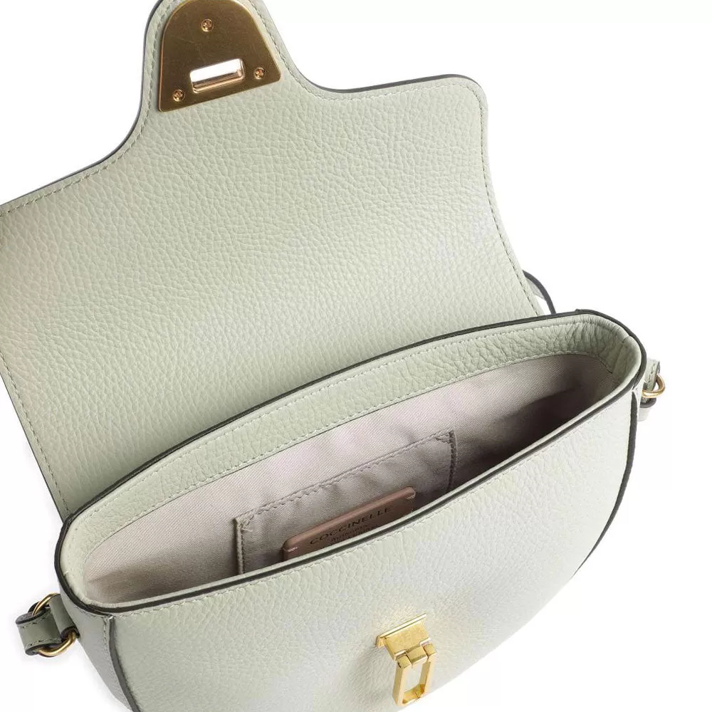 Borsa Donna a Tracolla COCCINELLE in Pelle linea Beat Soft Mini colore Celadon Green