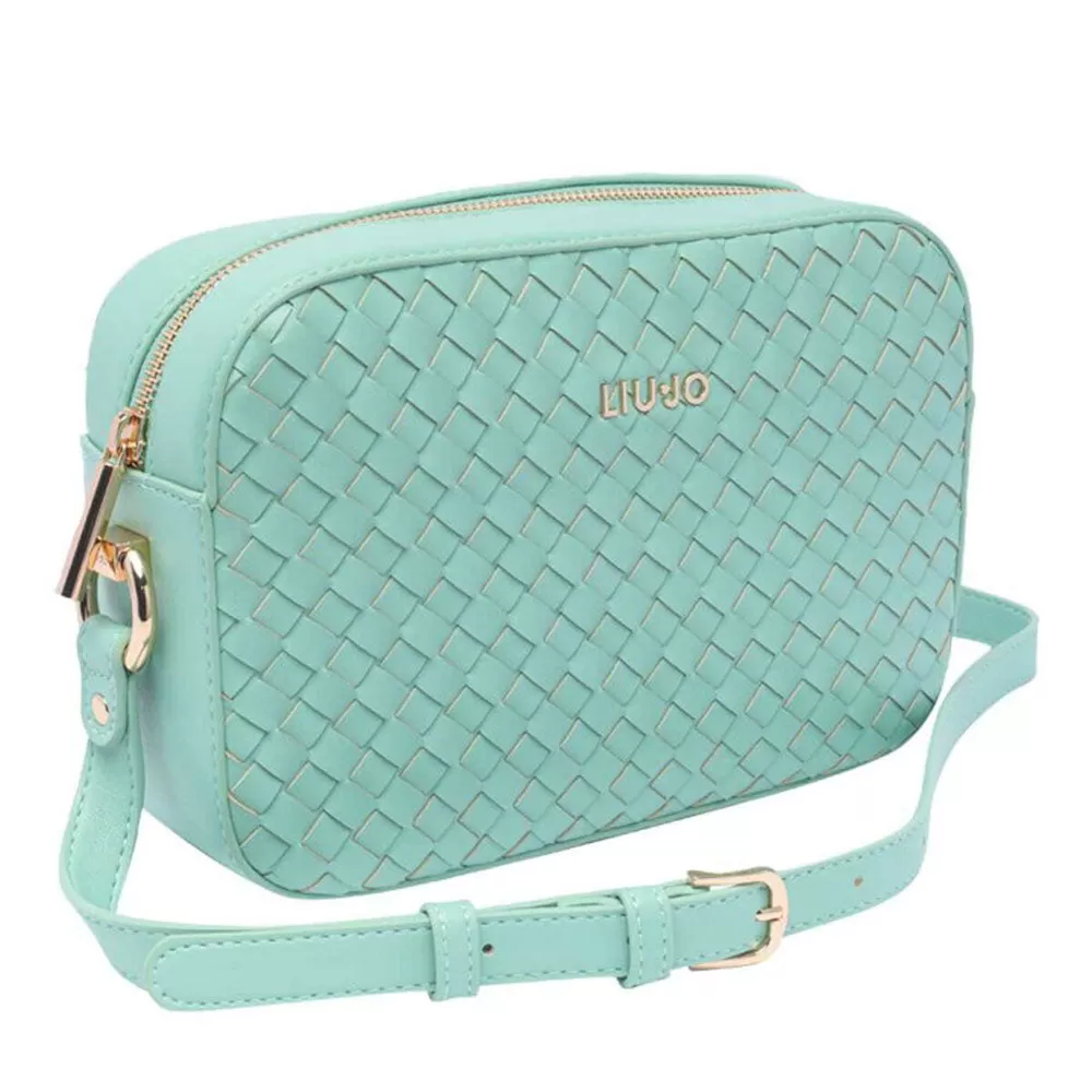 Borsa Donna a Tracolla LIU JO Intrecciata color Menta