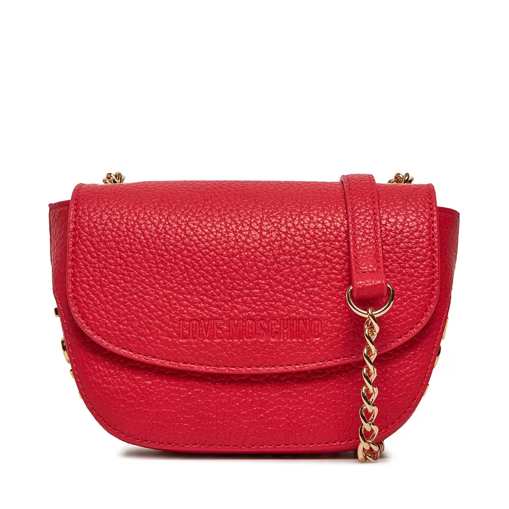 Borsa Donna a Tracolla LOVE MOSCHINO linea Giant Logo colore Rosso