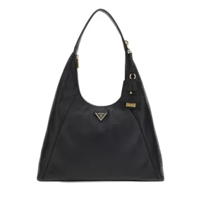 Borsa Donna Hobo a Spalla GUESS Linea Laryn Colore Nero