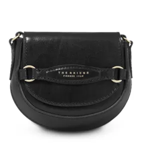 Borsa Donna Mini a Tracolla THE BRIDGE linea Bettina in Pelle Nera