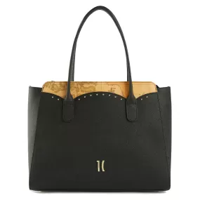 Borsa Donna Shopper 1A Classe Alviero Martini linea City Lights Nero GZ22