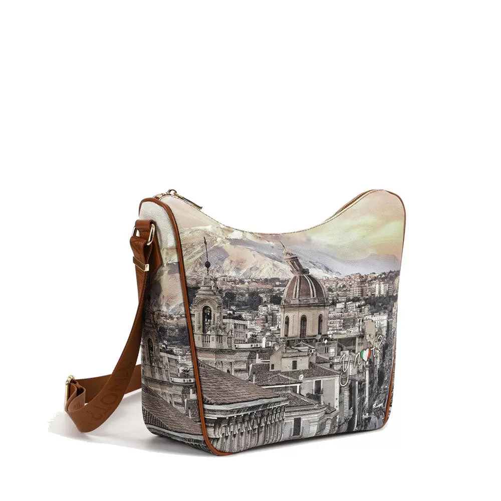 Borsa Donna  Y NOT Hobo Large a Tracolla YES-606 Etnea