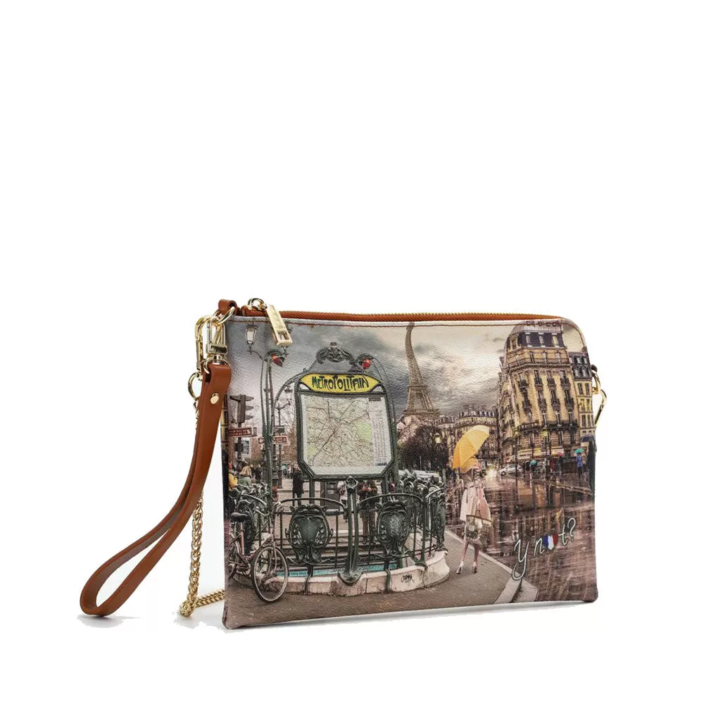 Borsa Donna Y NOT Pochette con Tracolla YES-303 Metro' Paris