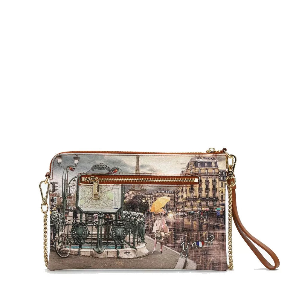 Borsa Donna Y NOT Pochette con Tracolla YES-303 Metro' Paris