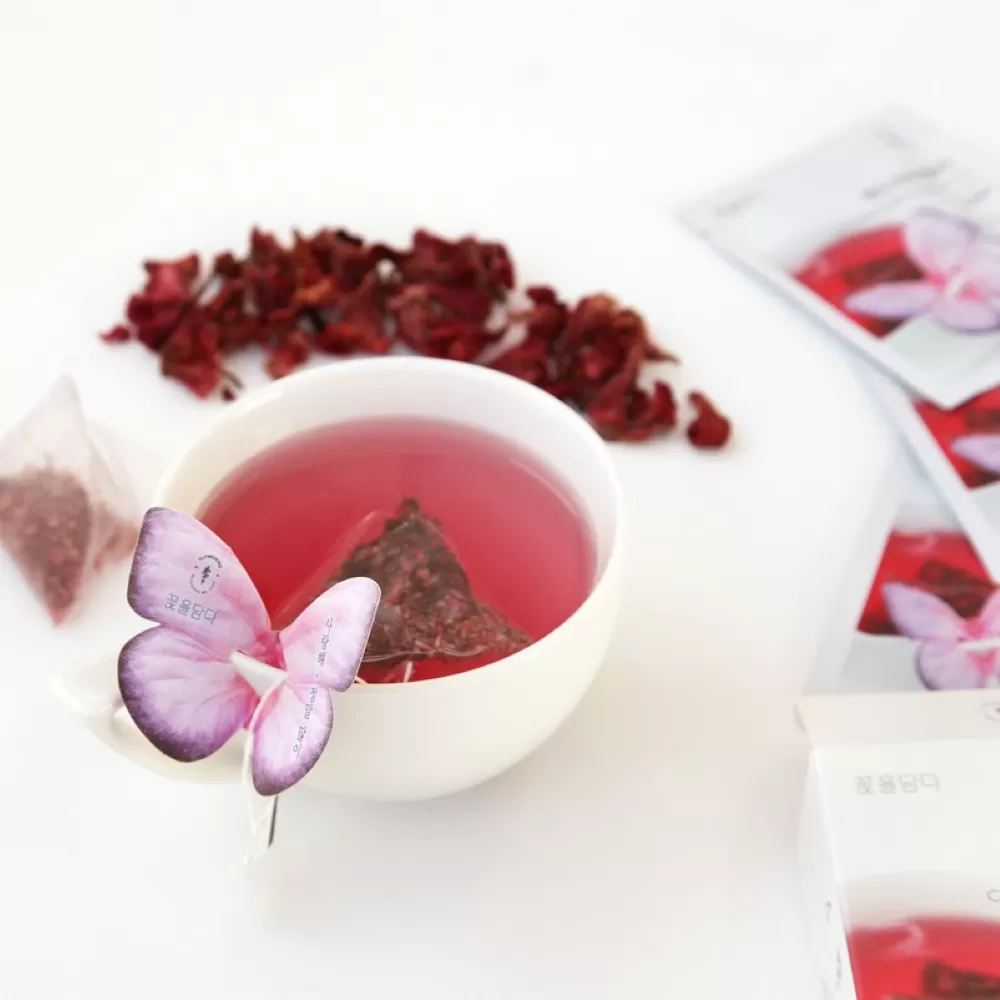 Butterfly Flower Tea Gift Box