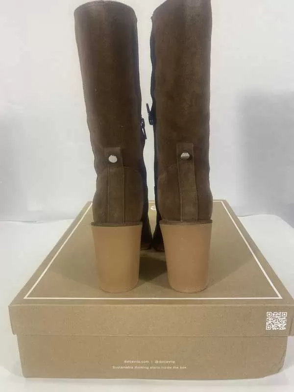 CADDIE PLUSH BOOTS COCOA SUEDE - re:vita