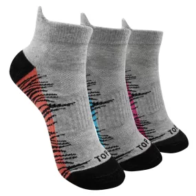 Calcetines Deportivos Tobilleros Cobre Mujer Pack 3 C4