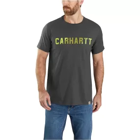 Carhartt Men's Force Relaxed Fit Midweight Short-Sleeve Graphic T-Shirt - Carbon Heather