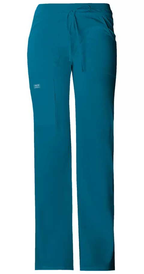 Cherokee WW Core Stretch Women's Drawstring Cargo Scrub Pant 24001