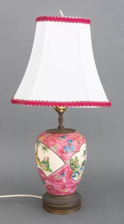 Chinese Style Ceramic Lamp