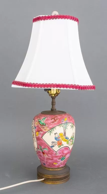 Chinese Style Ceramic Lamp