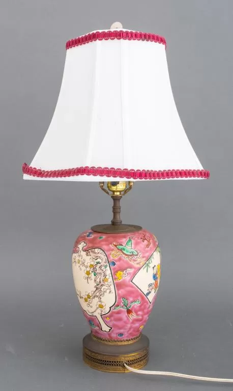 Chinese Style Ceramic Lamp