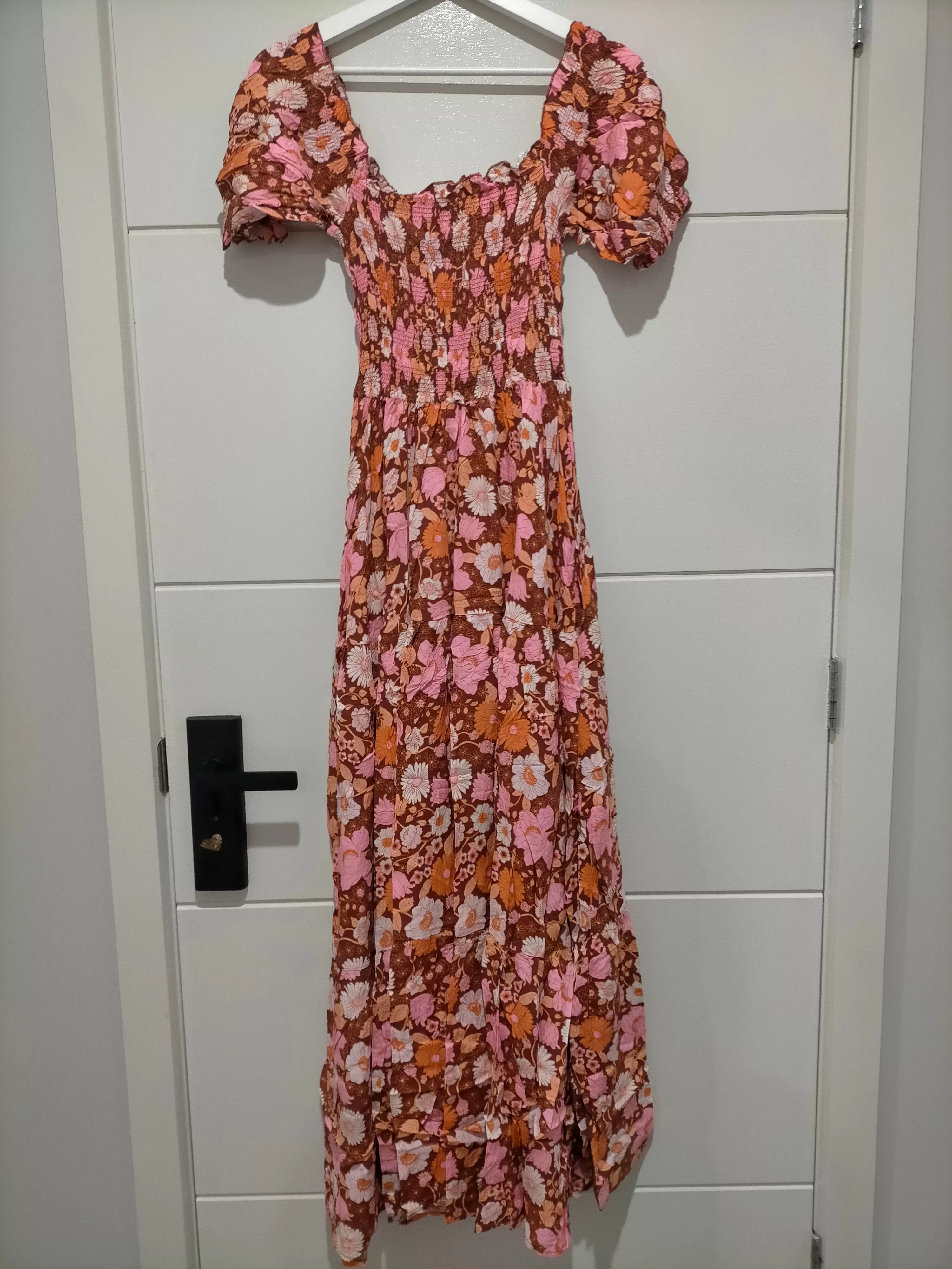 Claudette Maxi Dress Pixie print