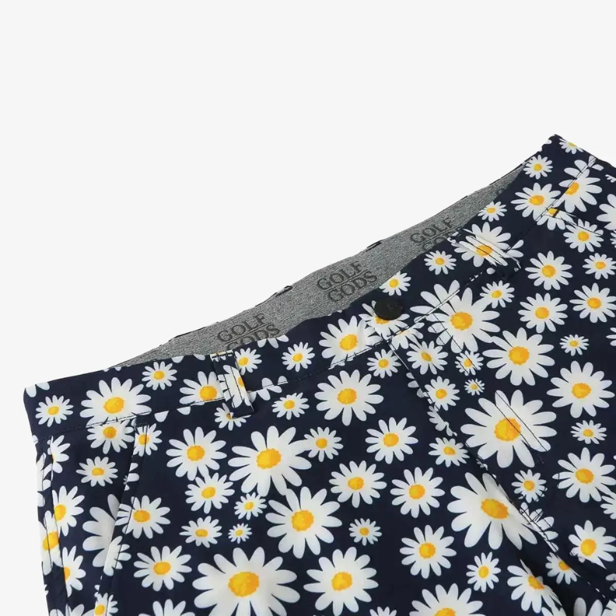 Daisy Flower Soft Feel Golf Shorts