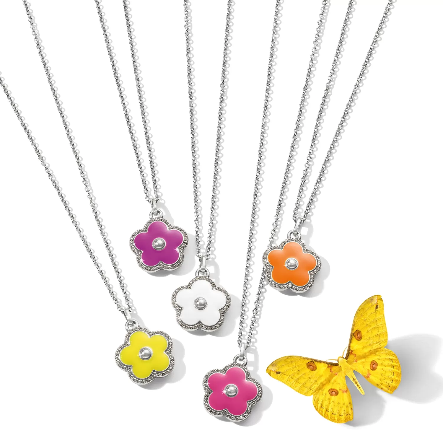 Dazzling Love Flower Necklace