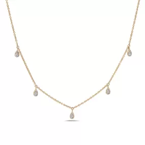 Diamond Station Necklace