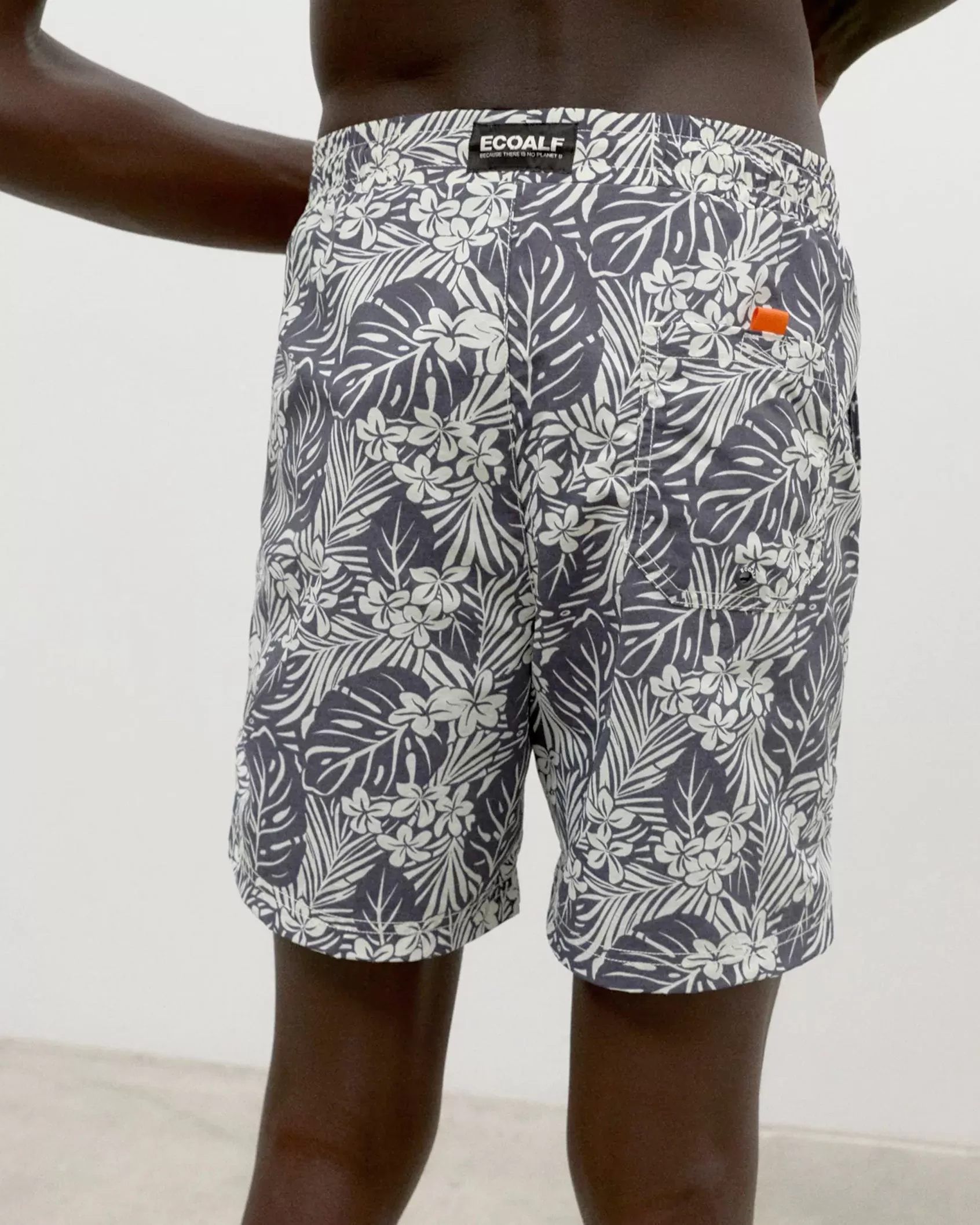 EcoAlf Dark Grey Flower Shorts