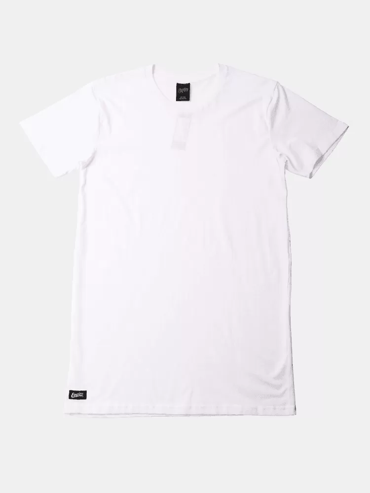 Empire Basics Tall Tee - White