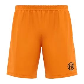 FC Match Football Short - Fluro Orange