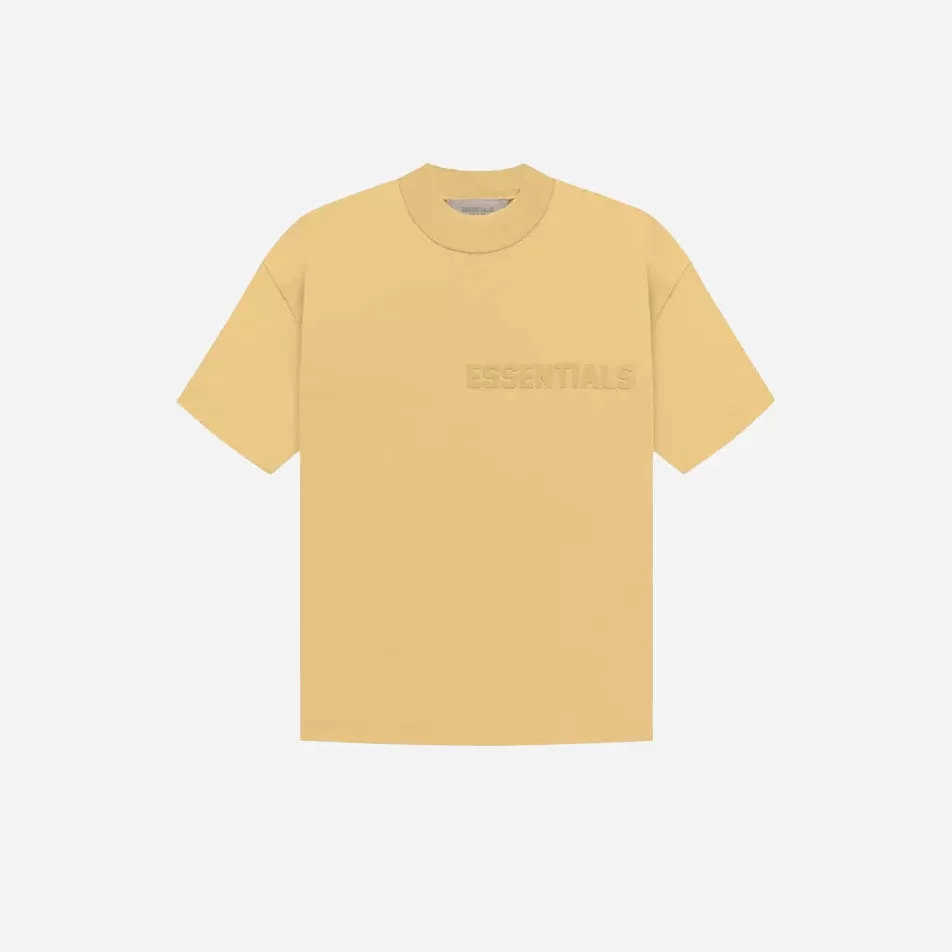 FEAR OF GOD ESSENTIALS SS TEE LIGHT TUSCAN