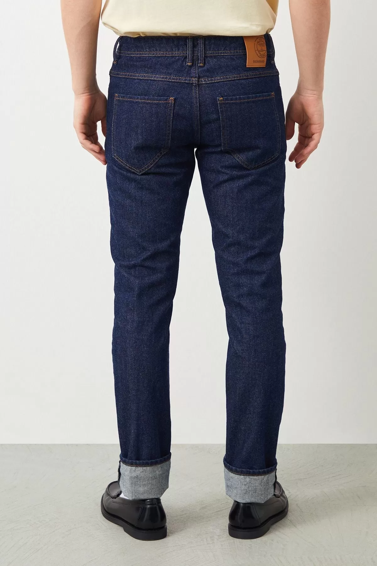 Fere Regular Fit Dark Blue Men's Jeans