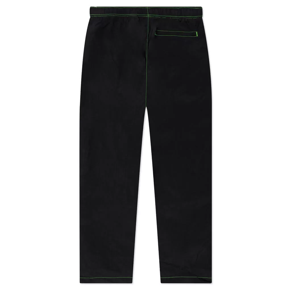 Flight MVP Woven Pants - Black/Electric Green