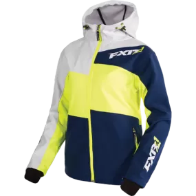 FXR Fresh Womens Softshell Navy HiVis