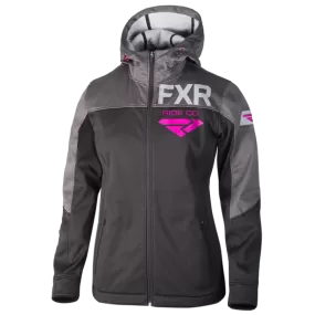 FXR Ride Co Womens Softshell Black Fuchsia